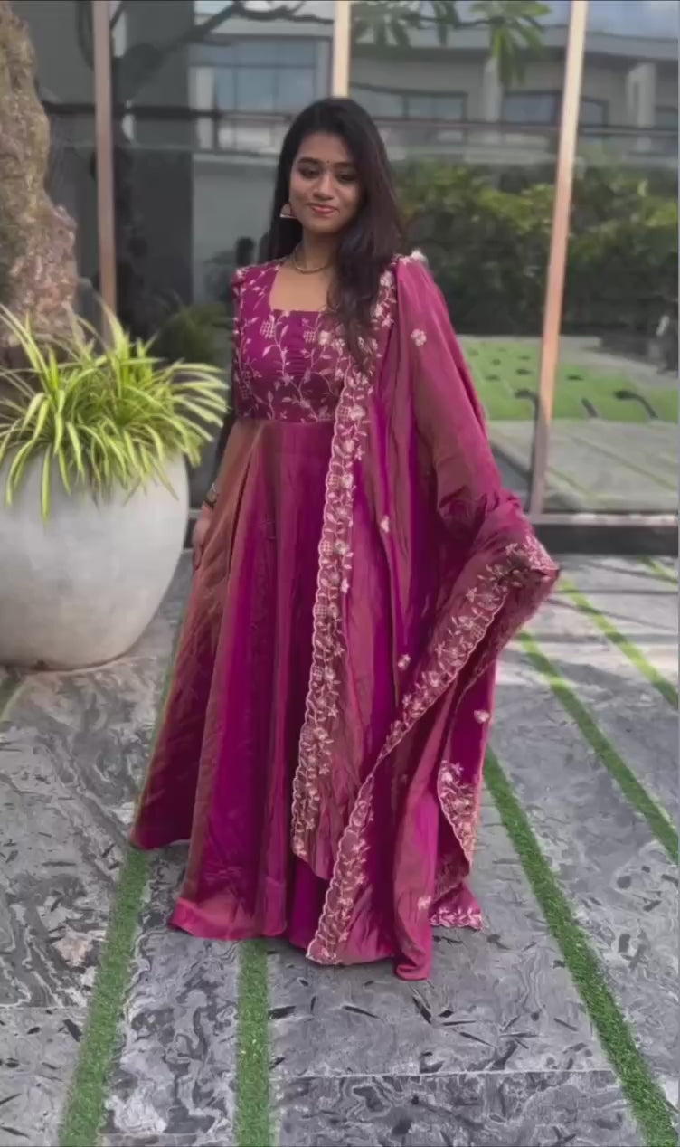 Anarkali Collection "Nila"