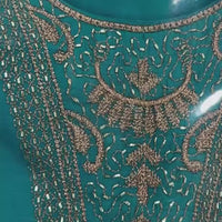 Anarkali Collection "Premala" - Vert turquoise