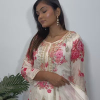 Punjabi Collection Sathyana - Blanc