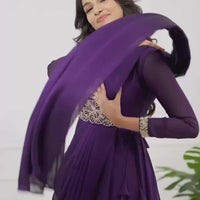 Anarkali Collection "Meenakari" - Mauve